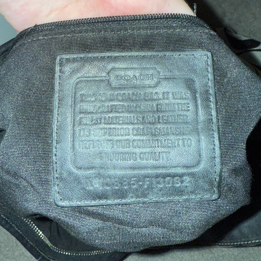 Coach Signature Shoulder Bag - Picture 5 of 5